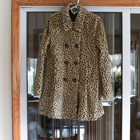 Cheetah Print Faux Fur Coat | Poshmark